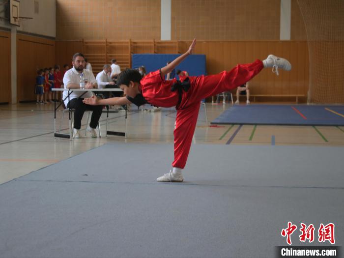 圖為活動現(xiàn)場。　德國武術(shù)聯(lián)合會供圖。