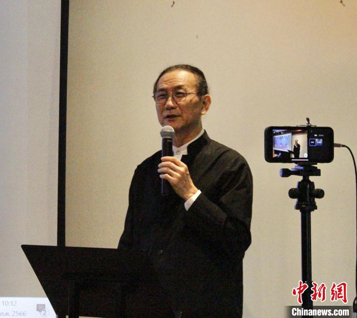 泰國泰中商務委員會主席邱威功致辭。<a target='_blank' href='/' _fcksavedurl='/'><p  align=