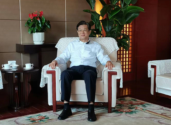 中國人民對外友好協(xié)會副會長李希奎。中國人民對外友好協(xié)會供圖