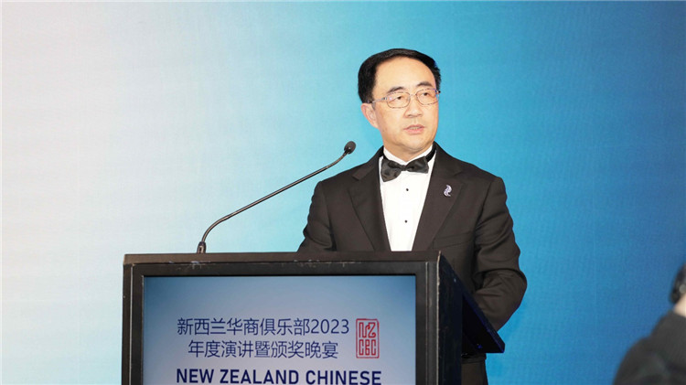 新西蘭華商聯(lián)合總會主席楊健。攝影：張凱