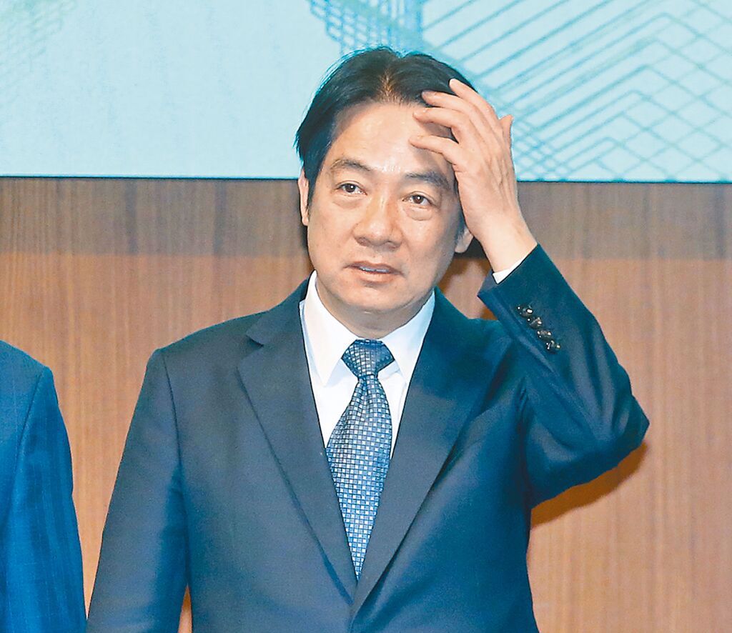 民進(jìn)黨臺(tái)灣地區(qū)領(lǐng)導(dǎo)人選舉參選人賴清德。 臺(tái)灣“中時(shí)新聞網(wǎng)”資料圖