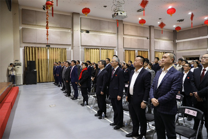 “溫暖迎春·共慶中國(guó)年”活動(dòng)現(xiàn)場(chǎng)。中國(guó)駐阿爾及利亞大使館供圖