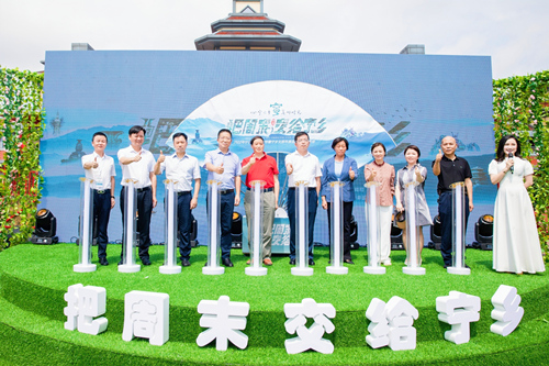 2022年寧鄉(xiāng)文化旅游節(jié)暨寧鄉(xiāng)文旅品牌營銷發(fā)布會現(xiàn)場。受訪單位供圖