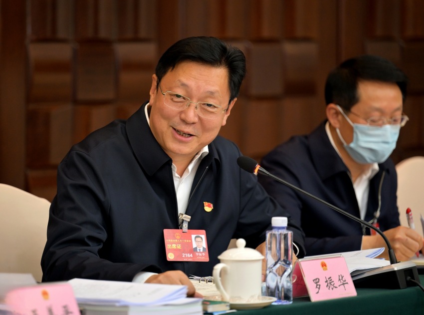 全國人大代表羅振華。
