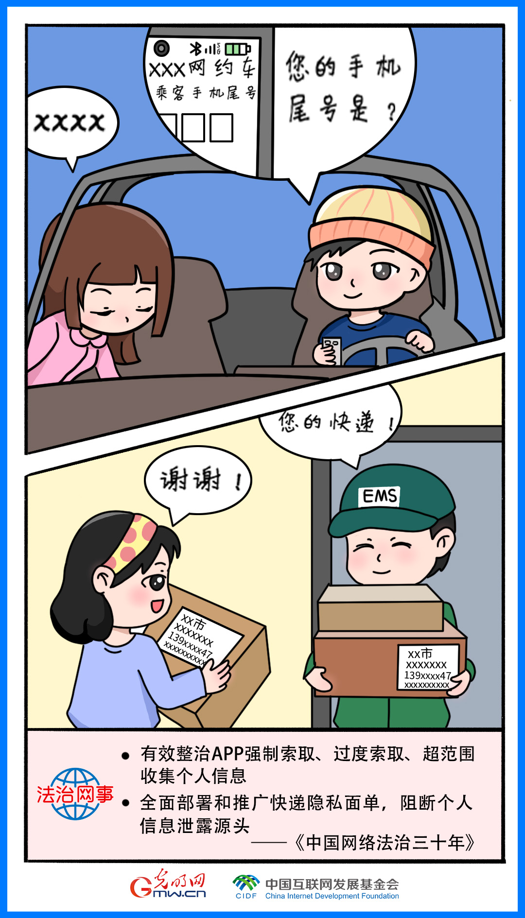 【法治網(wǎng)事】漫畫丨中國網(wǎng)絡法治三十年