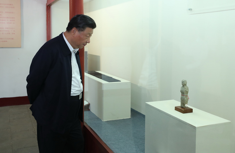 2021年5月12日，習(xí)近平總書記在南陽市考察東漢醫(yī)學(xué)家張仲景的墓祠紀(jì)念地醫(yī)圣祠。