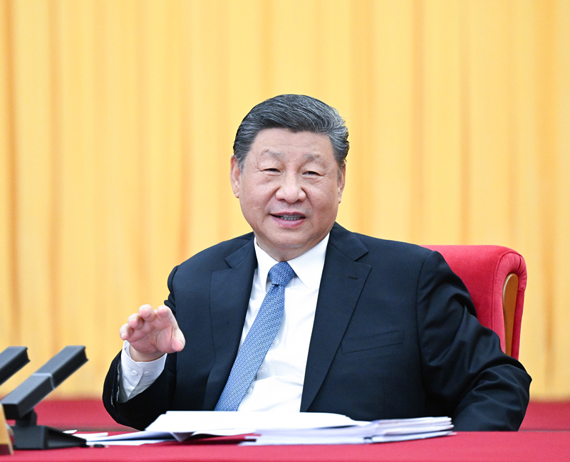 2025年3月6日，習(xí)近平總書記看望參加全國政協(xié)十四屆三次會議的民盟、民進(jìn)、教育界委員，并參加聯(lián)組會。
